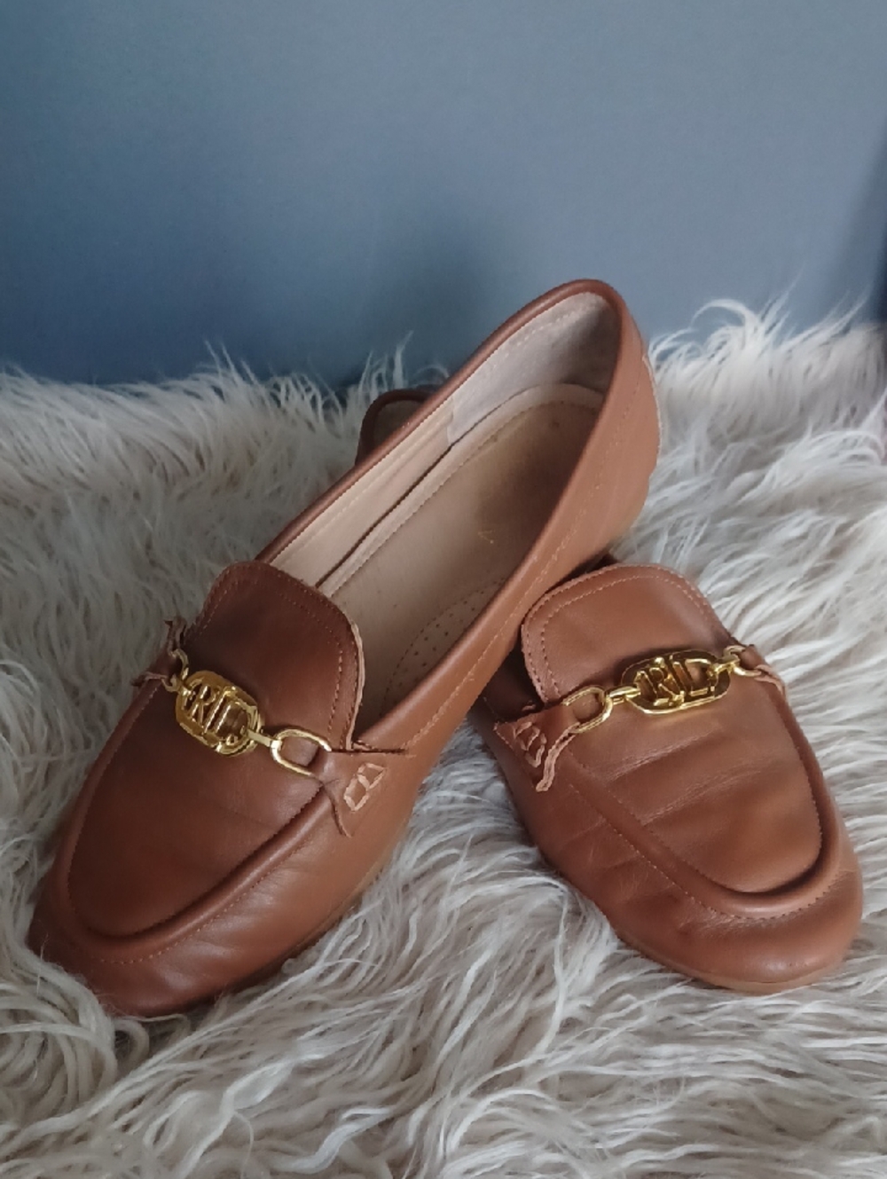 Ralph Lauren Leather Loafers / Driving Shoes